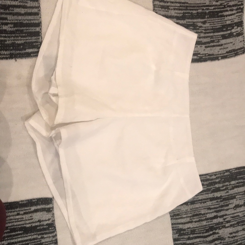Size medium white dress shorts